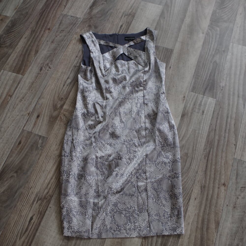 Snake Skin Look Dress  By Connected Apparel
